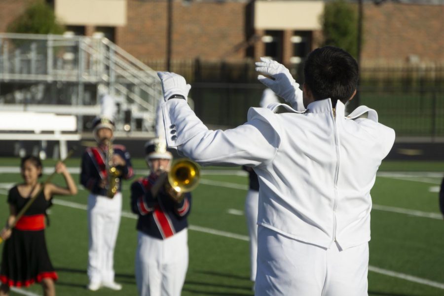 Marching band stirring up treble this competition season