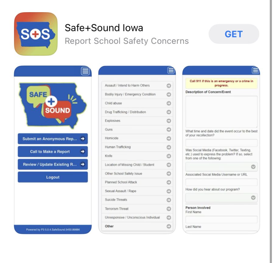 District adapting Safe+Sound Iowa safety app