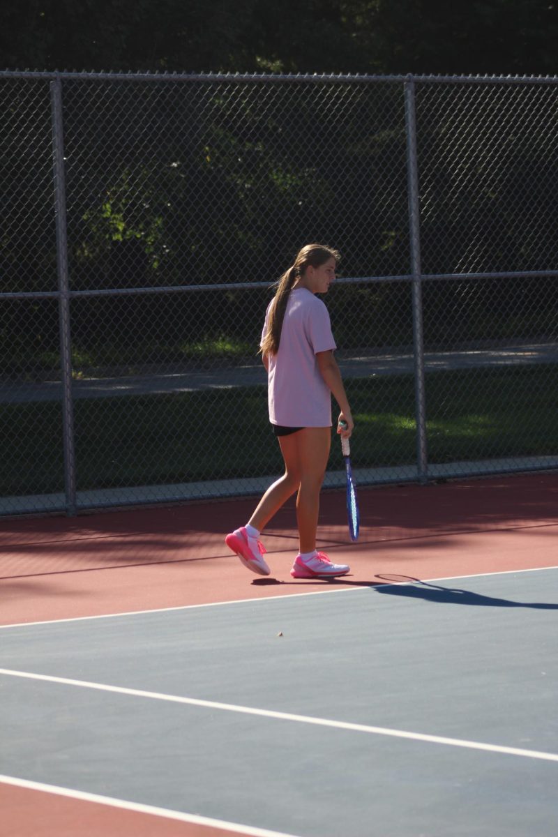 PHOTO ESSAY - Tennis State qualifier Tori Hansen
