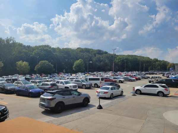 Changes to the parking lot: flowing in one direction
