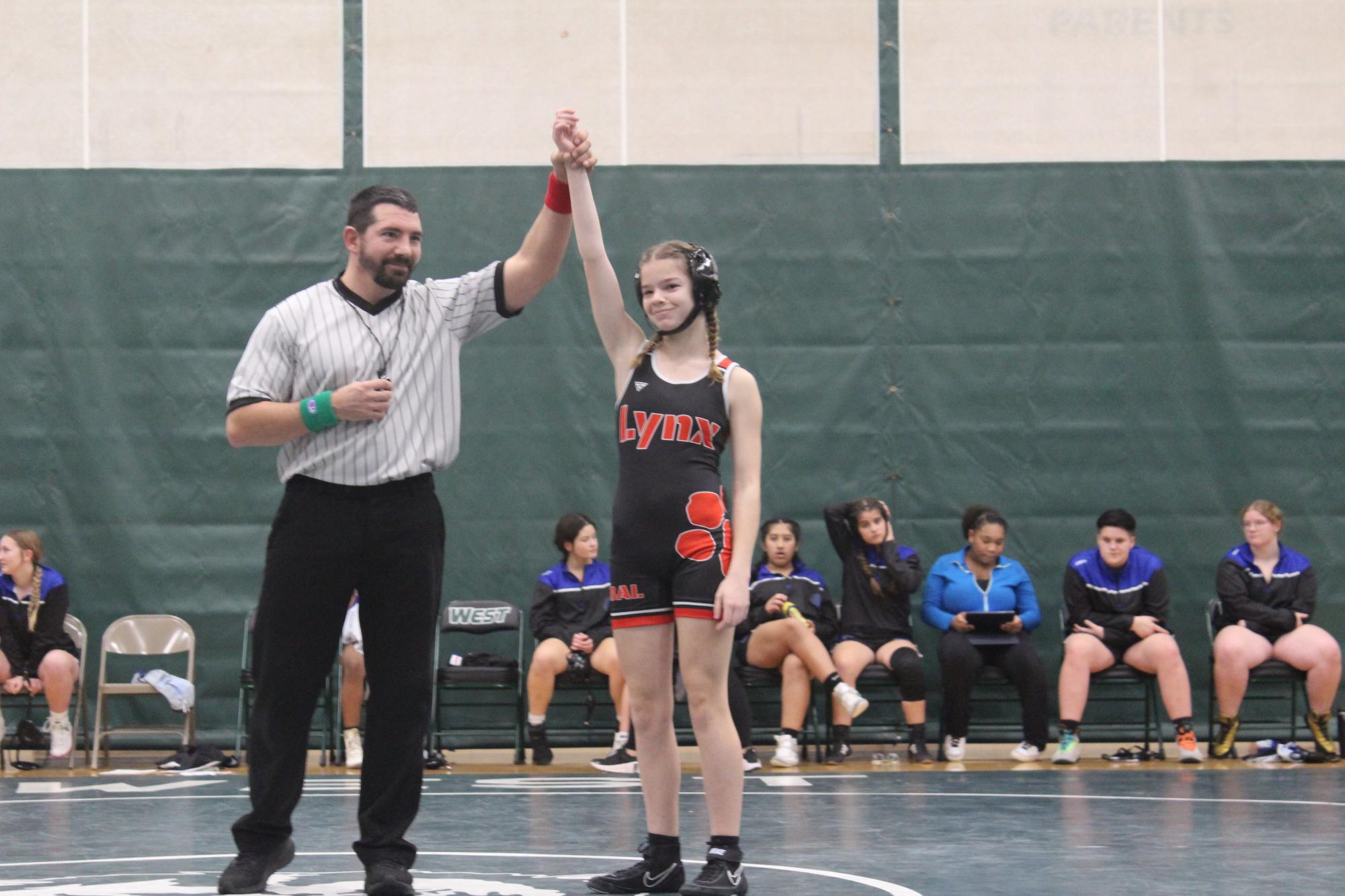 Sophomore Torunn Petersen