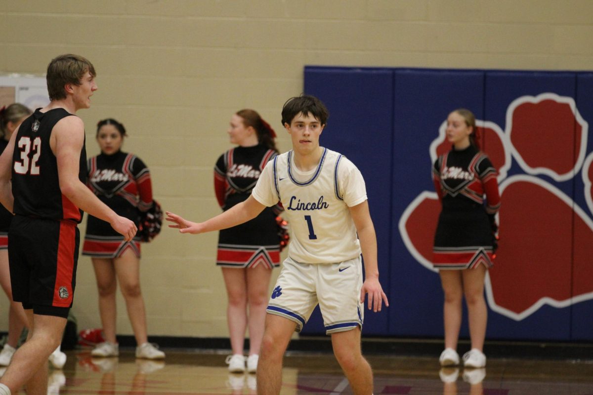 Senior Easton Klement is shown playing in a game last year.