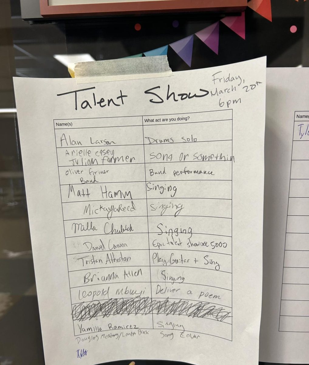 Student Council gives students the opportunity to show off their talent