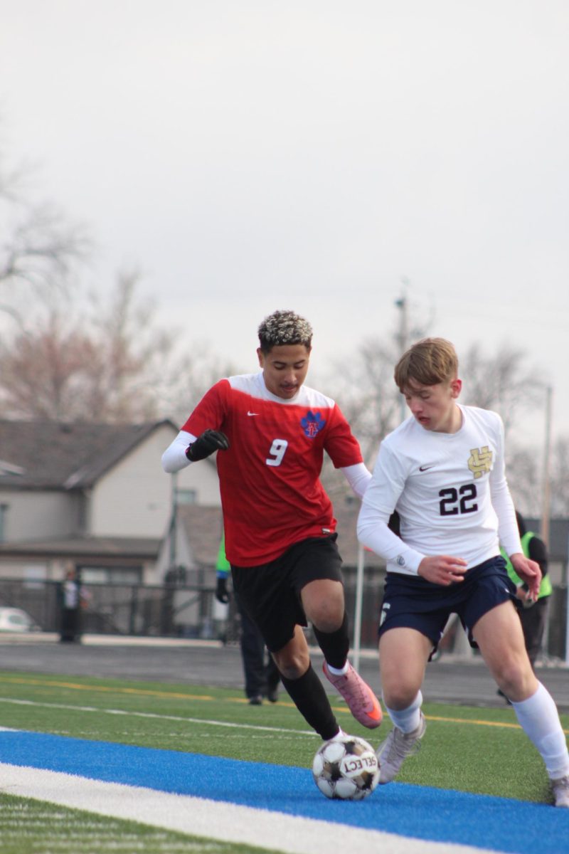 Sophomore Lautaro Arrosagaray