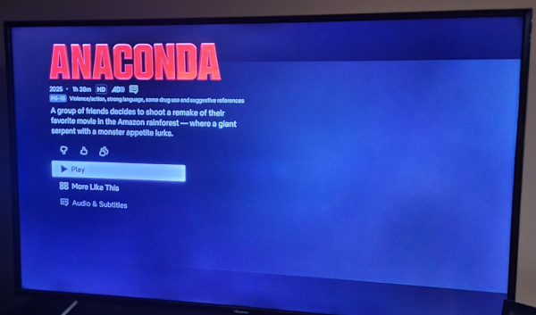 Reporter reviews new Anaconda movie